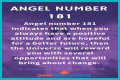 
ANGEL NUMBER 181
